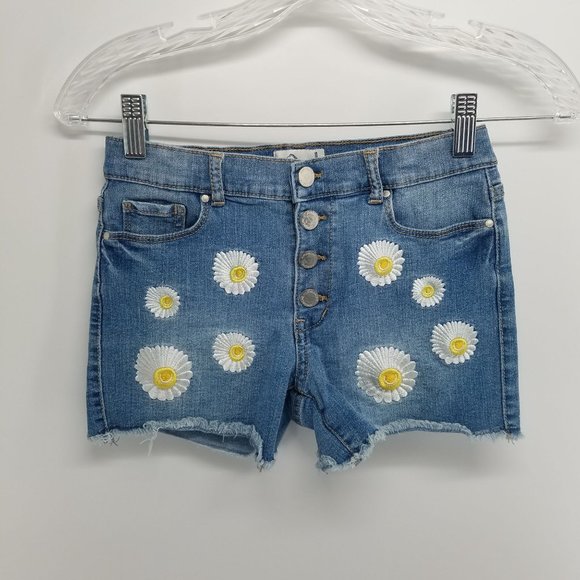 Jordache denim girls jean shorts size 10 - Picture 1 of 3